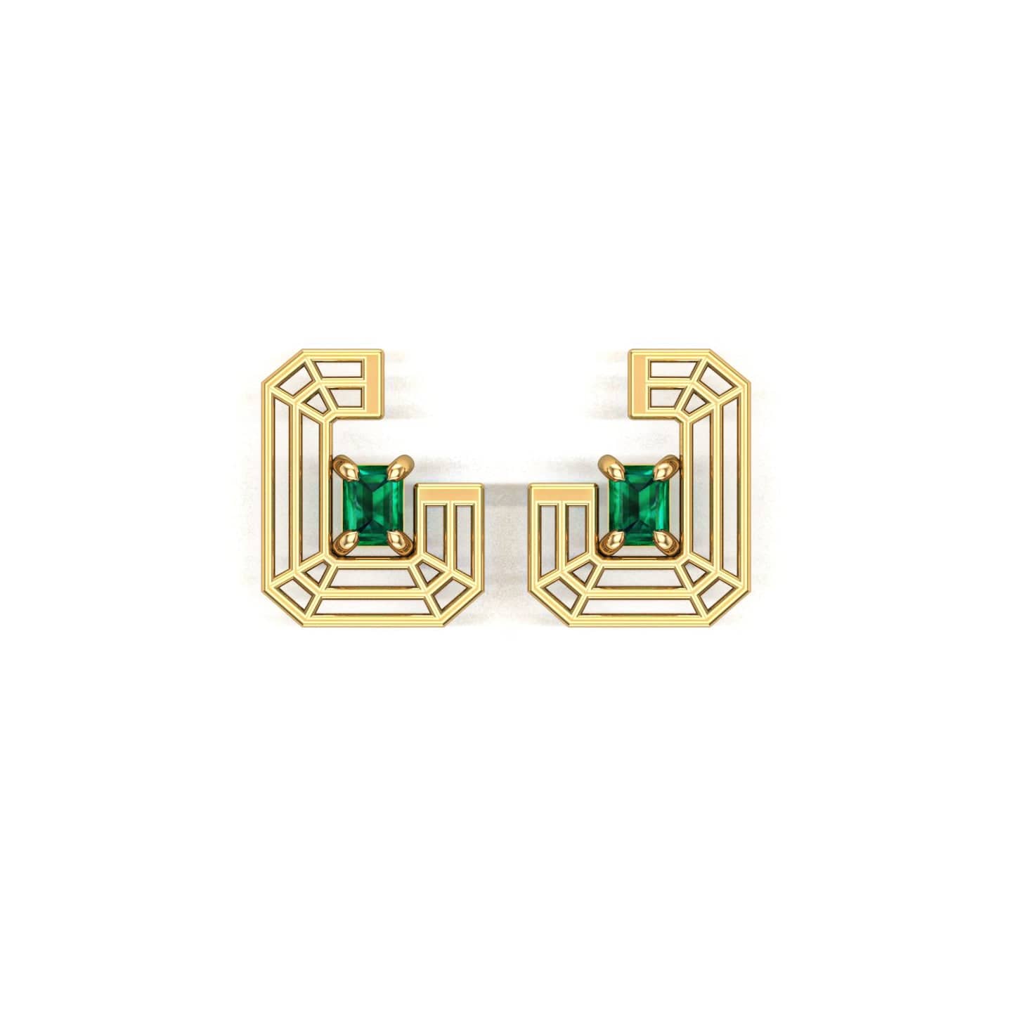 Window Lattice | Earrings