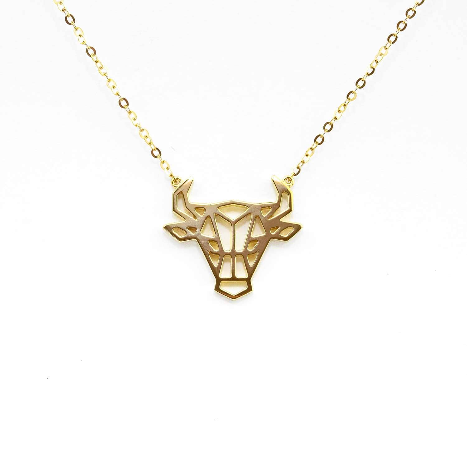 Geometric Animal Zodiac - Ox | Necklaces