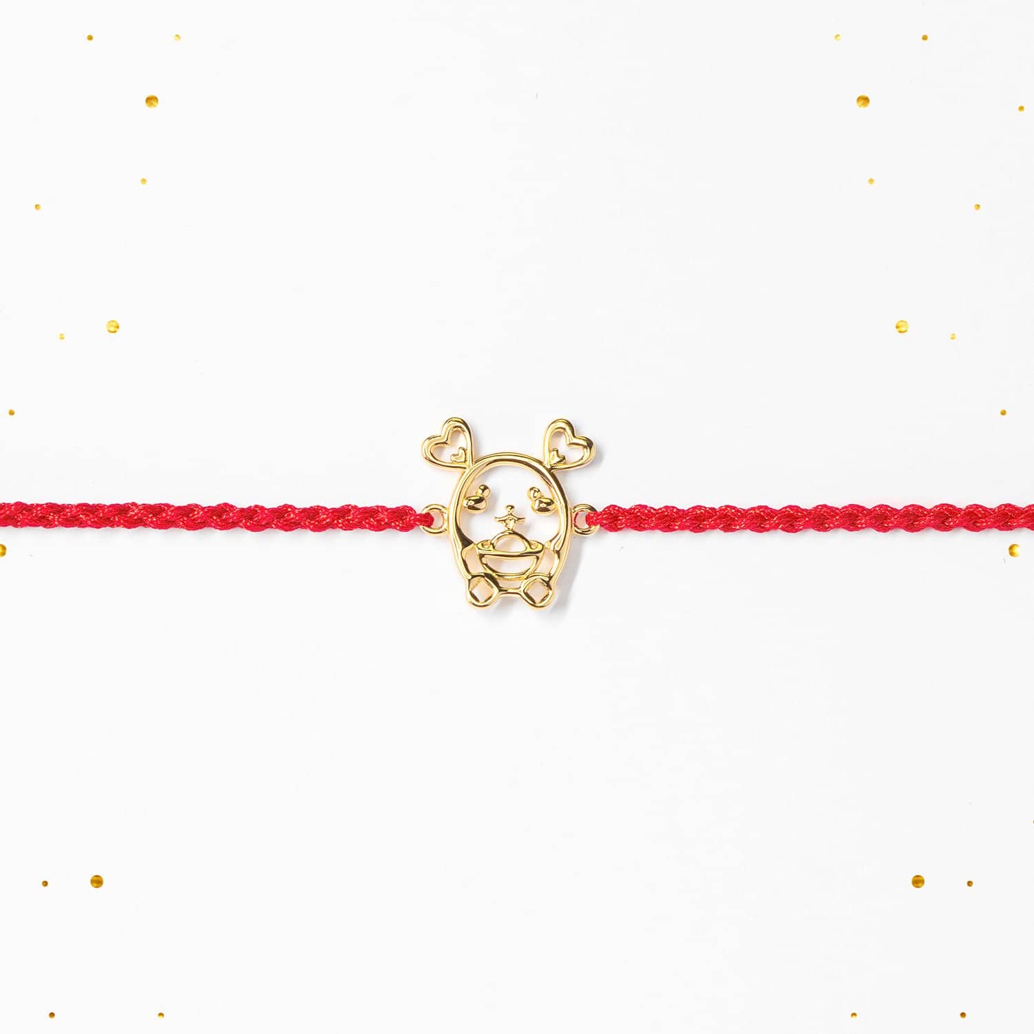 18K SOLID GOLD MOUSE BRACELET - Melbourne, Australia