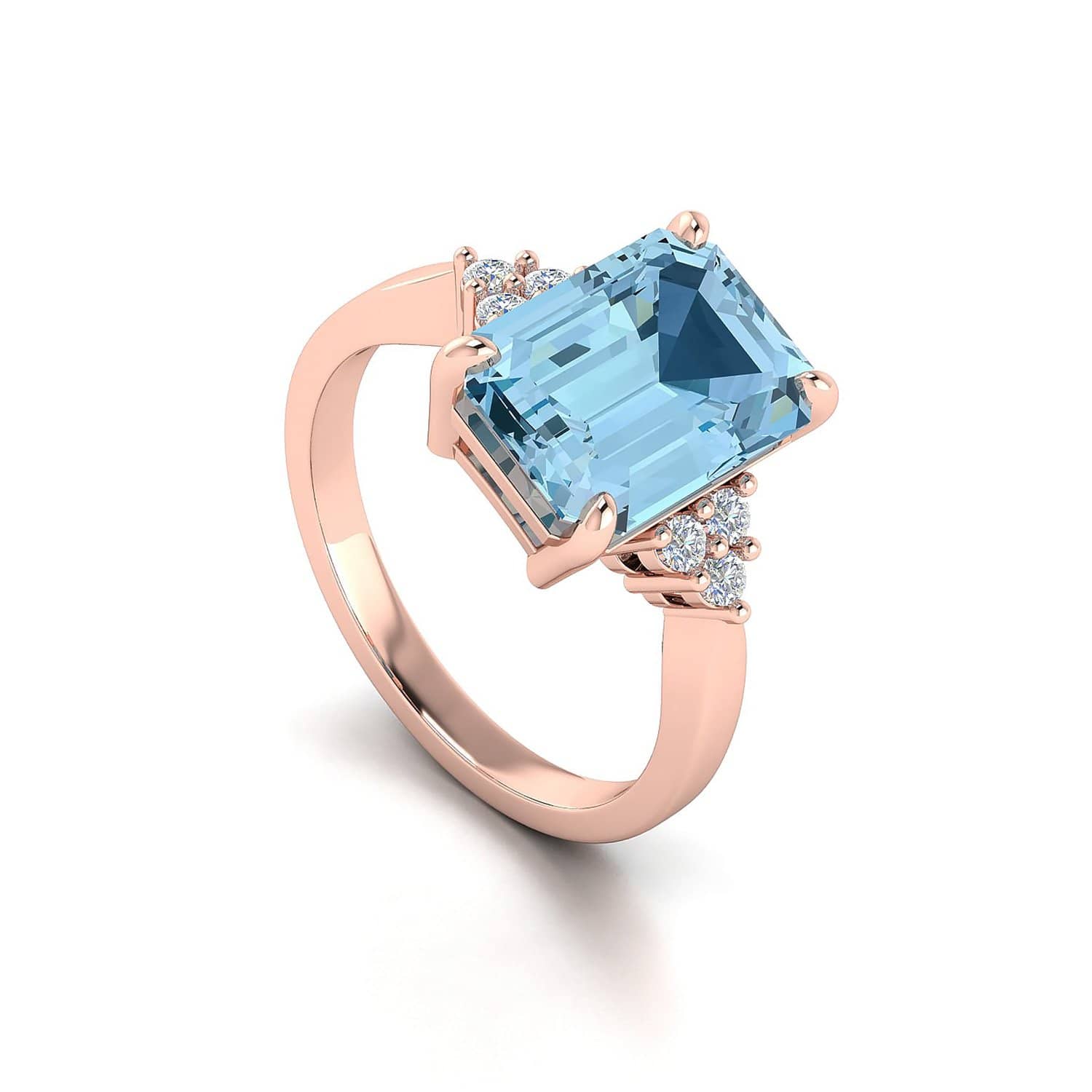 18K SOLID GOLD TOPAZ STATEMENT RING  - Melbourne, Australia