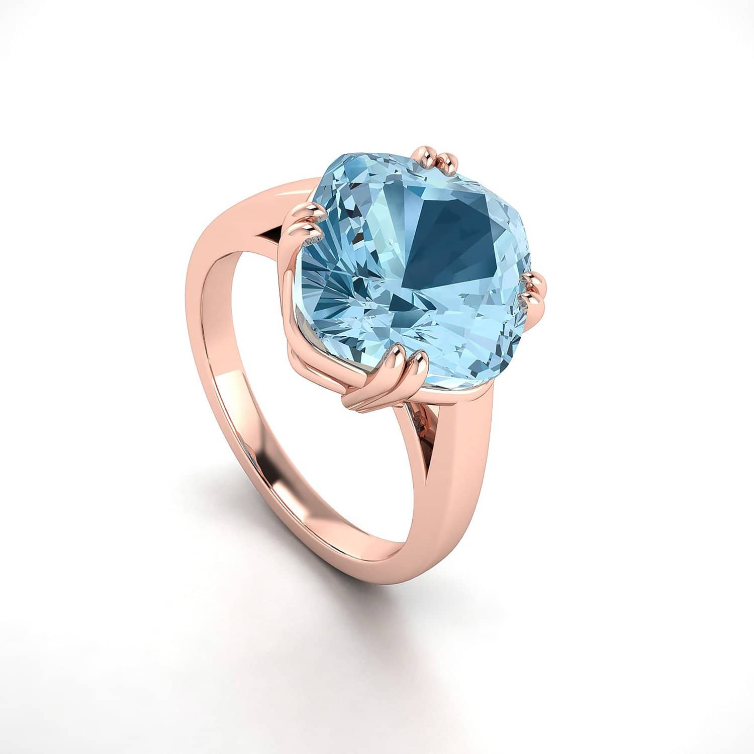 18K SOLID GOLD TOPAZ STATEMENT RING  - Melbourne, Australia